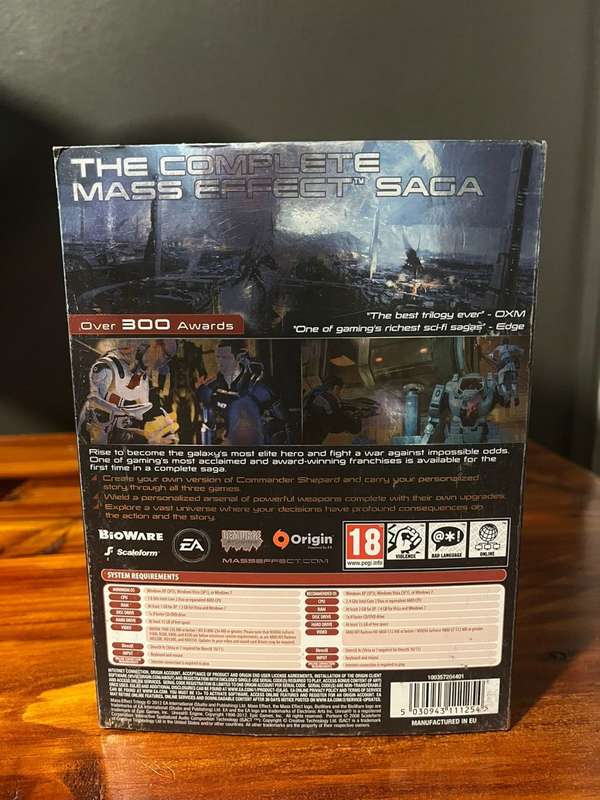 Games PC - Mass Effect Trilogy