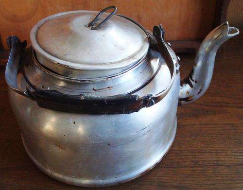 Vintage kettle with loads of character