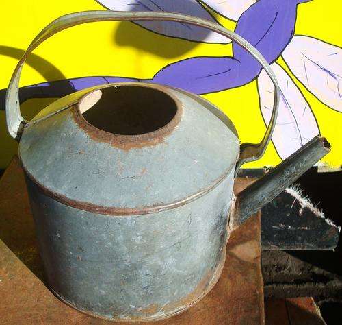 Vintage Tin Kettle.