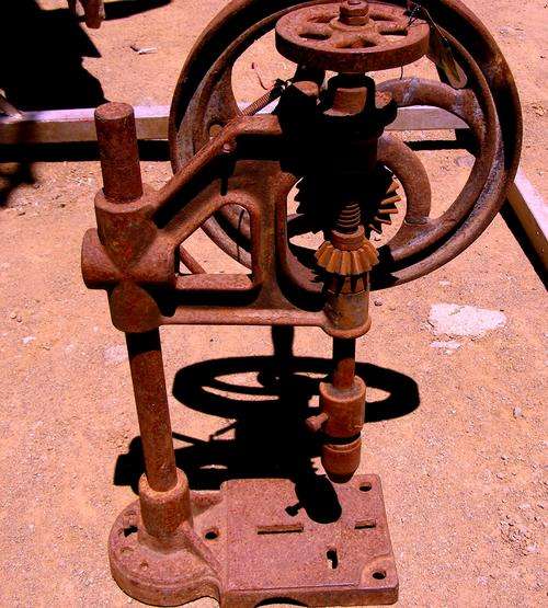 Vintage press drill.