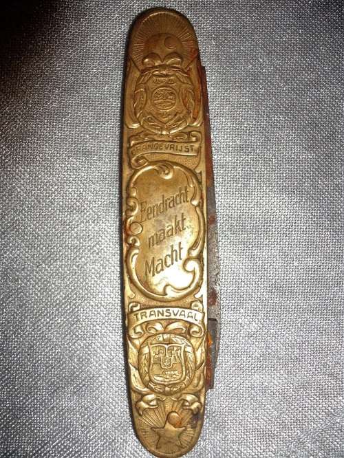ZAR pocket knife - single blade
