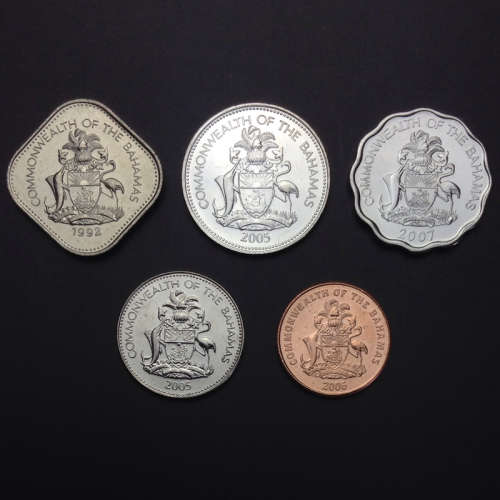 Bahamas 5 pcs