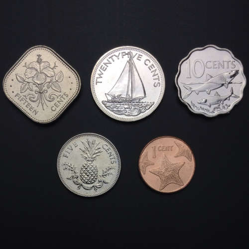 Bahamas 5 pcs
