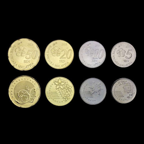 Malaysia 4 coins