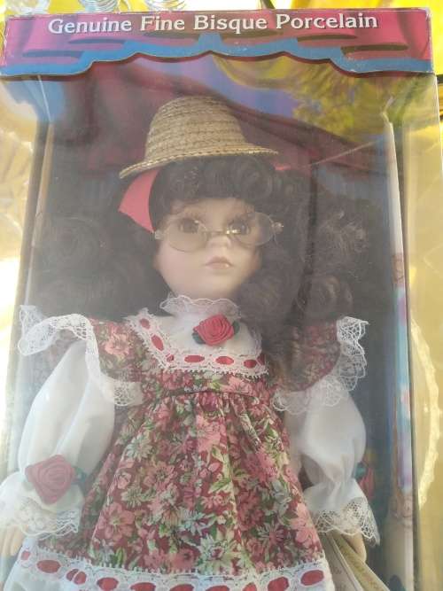 Genuine Fine Bisque Porcelain Doll