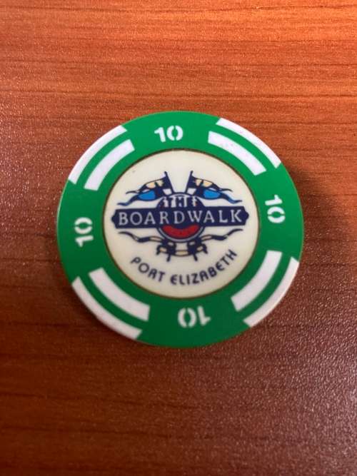 Casino chip The boardwalk Port Elizabeth R10
