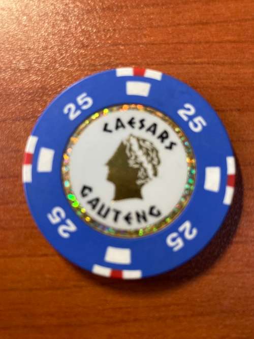 Casino chip Caesar`s R25 - Caesars is no more