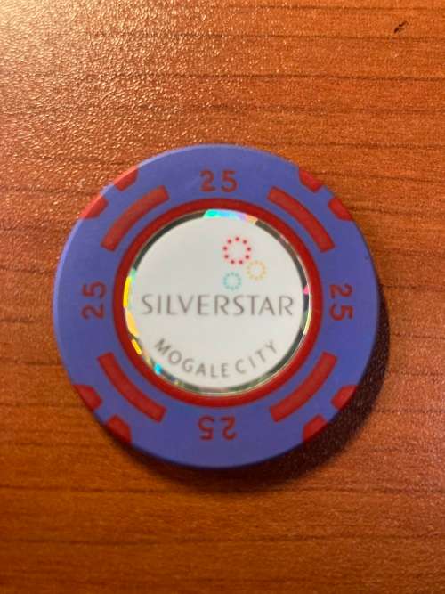 Casino chip Caesar`Silverstar