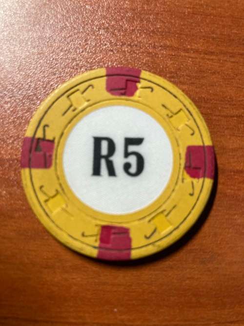 Casino chip R5 Swaziland