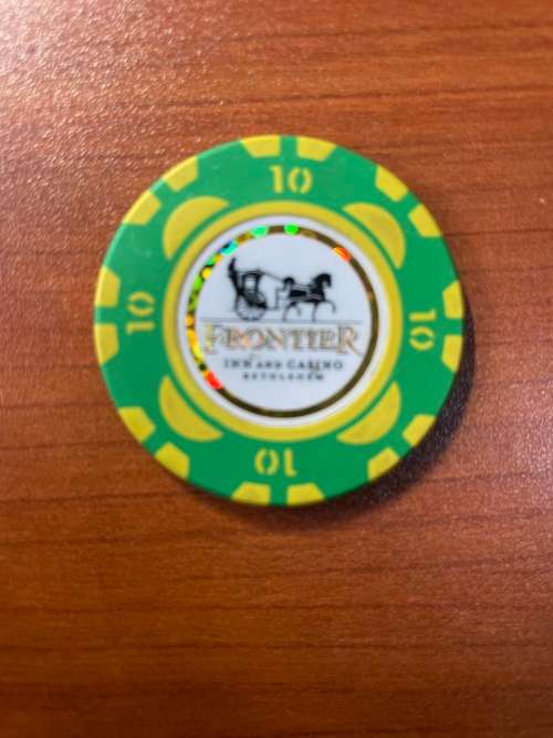 Casino chips -Bethlehem casino R10 frontier casino amazing chip
