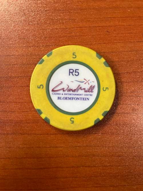 Casino chips - Windmill Bloemfontein R5