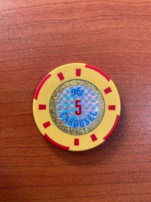 Casino chip - R5 Carousel