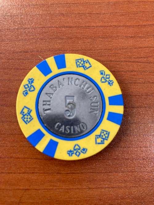 Casino chip - R5 Thaba`nchu Sun