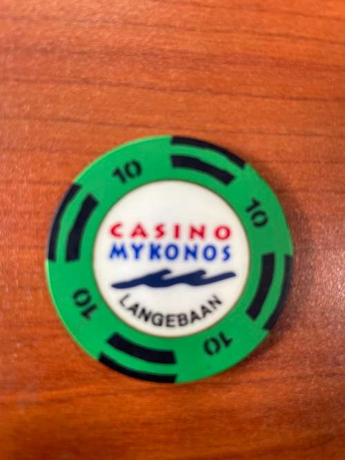 Casino chip - R10 Mykonos Langebaan