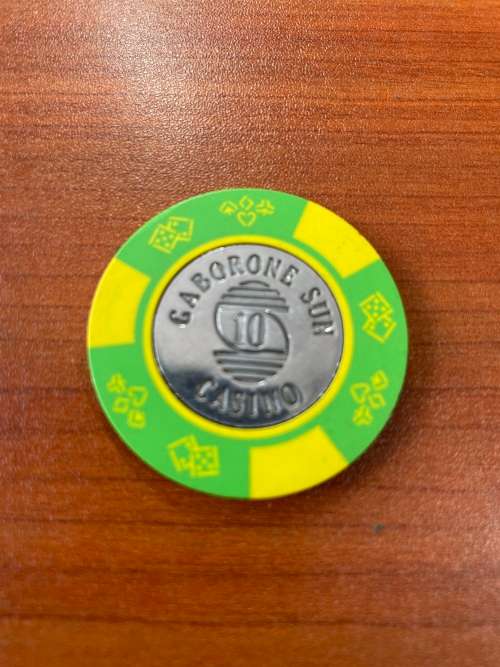 Casino chip - Gaberone sun
