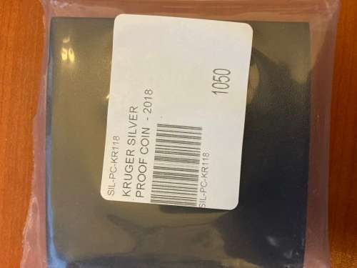 Proof Kruger PROOF  silver 2018- scarce to find on bob - unopened