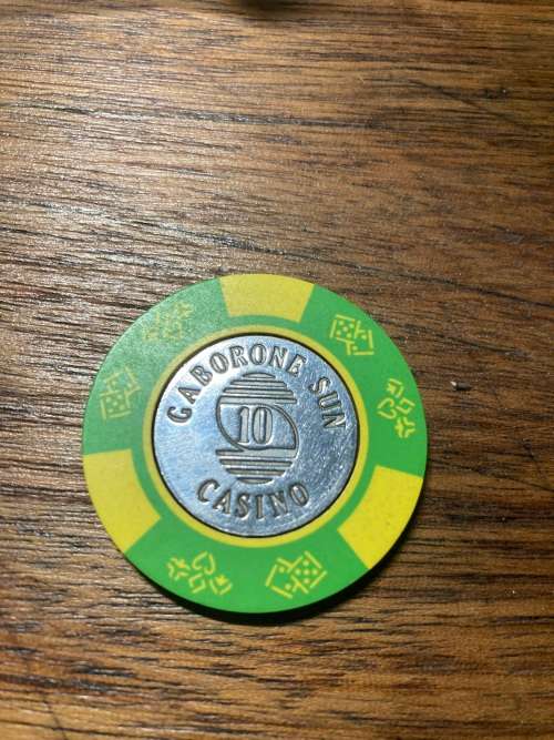 Casino memorabilia - the old sun international Gaberone Sun