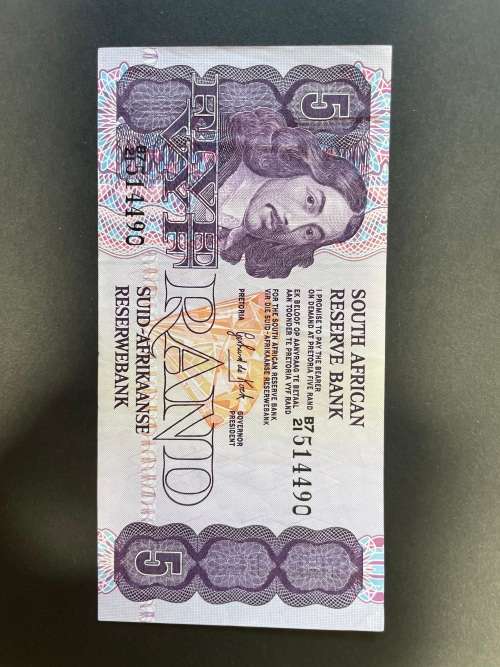 De Kock 1984 3rd issue , R5