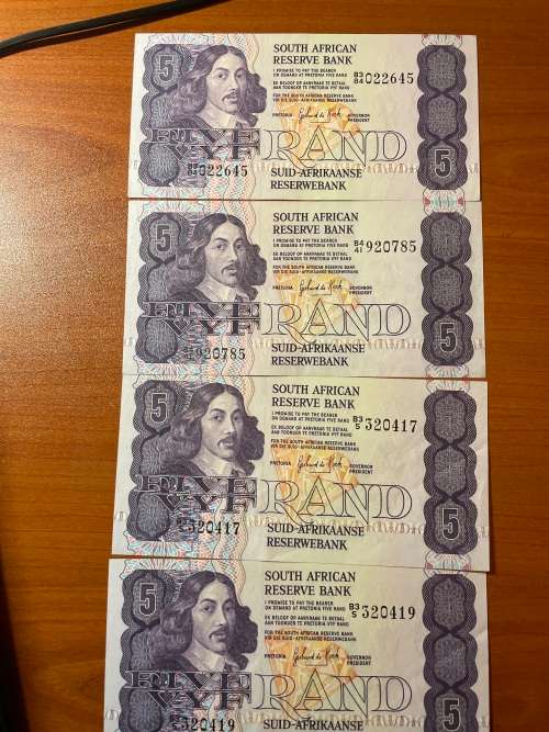 De Kock 1981 second issue all 4  one price not on sequence