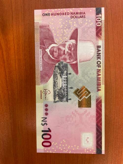 Namibia $100 uncirculated