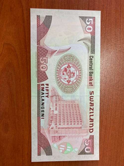 Swaziland 50 Emalangeni * very collectabe grade * AA prefix