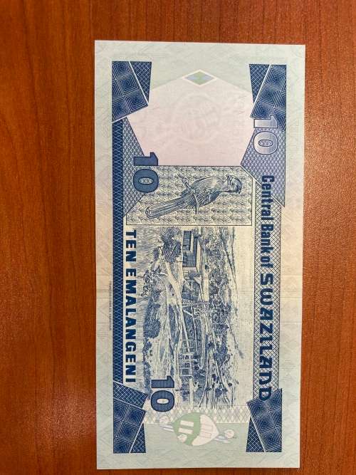 Swaziland 10 Emalangeni * very collectabe grade * AA prefix