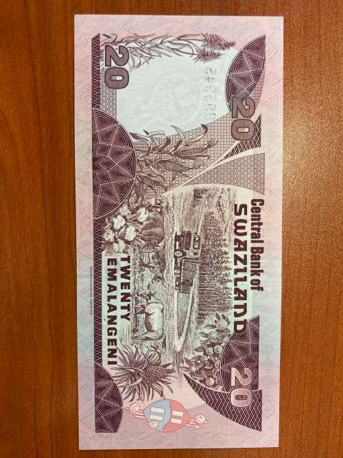 SWAZILAND 2001 p-30 Africa 20 Emalangeni UNC *** young King