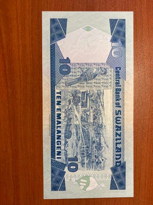 Swaziland 10 Emalangeni * very collectabe grade *1997 issue