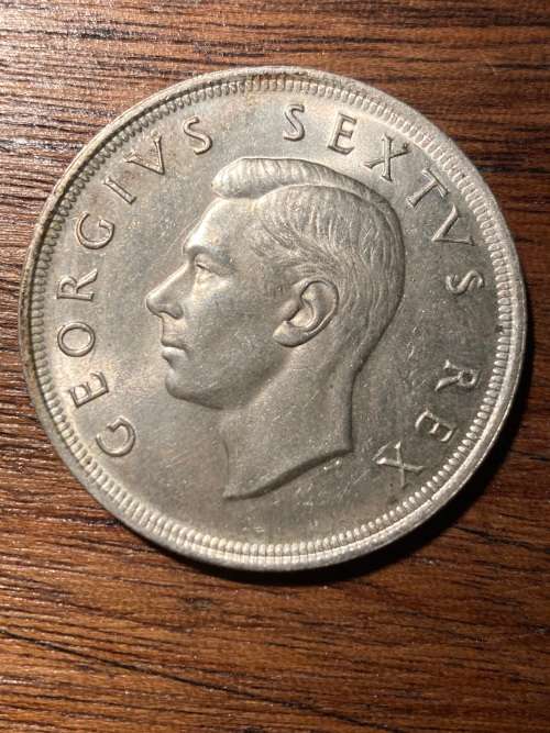 1952 * 5 shilling Crown 50c * 50% silver PL\ PRoof?