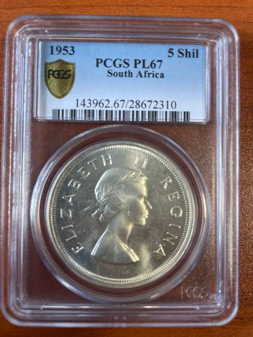 1953 * crown * PCGS * PL67 *