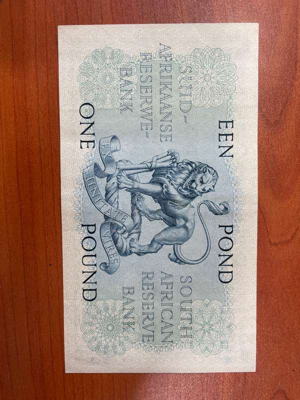 De Kock - 10 third issue 1951- magnificent note, deep colours and very attractive