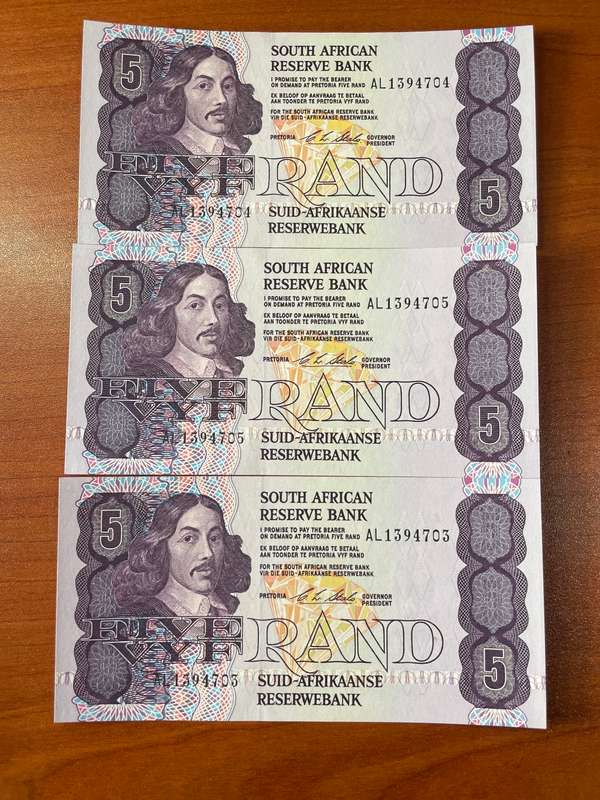 STALS AL prefix 1990 first and only issue - 3 in consecutive order