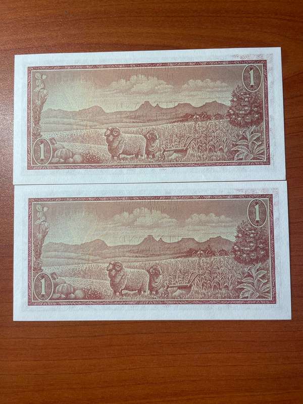 TW de Jongh R1 replacement - two in consecutive order and  uncirculated * priced to sell