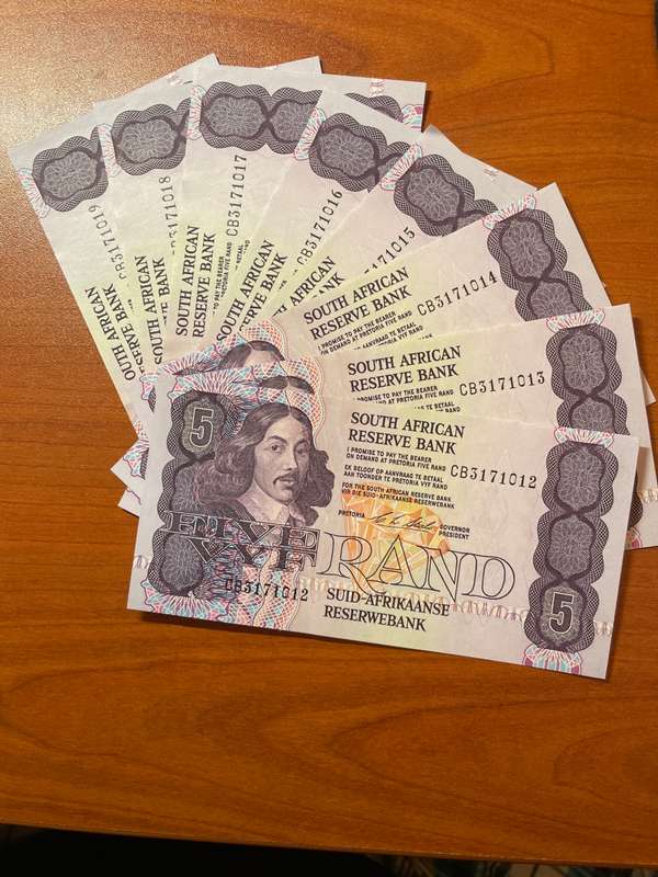 Stals first issue - consecutive notes and uncirculated