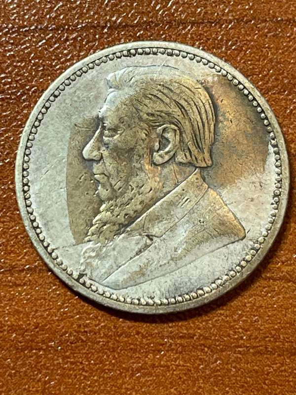 Zar 1892 6 pence