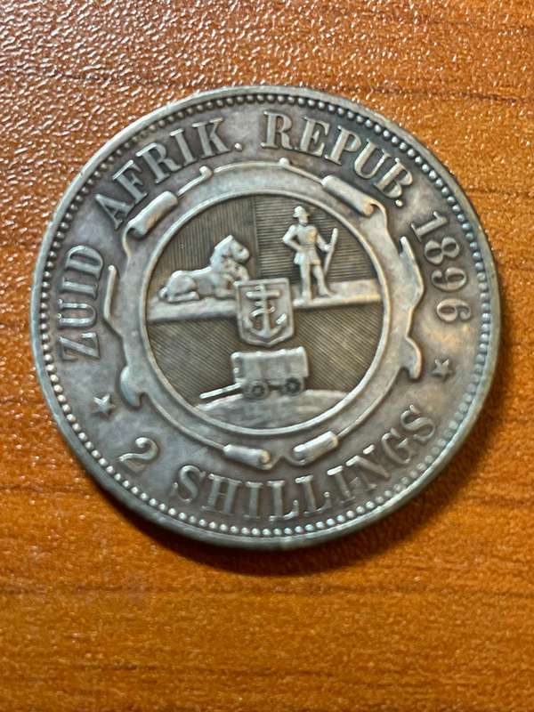 1896 * 2 shilling vf condition, scarce and collectible