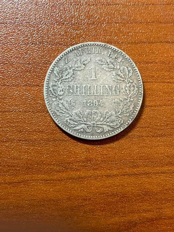 1894 1 shilling still collectible