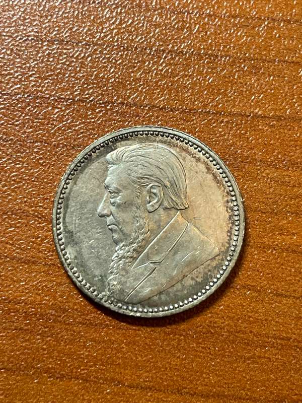 1897 6 pence au details :  very attractive coin