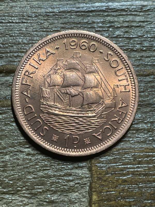 1960 Red penny - uncirculated