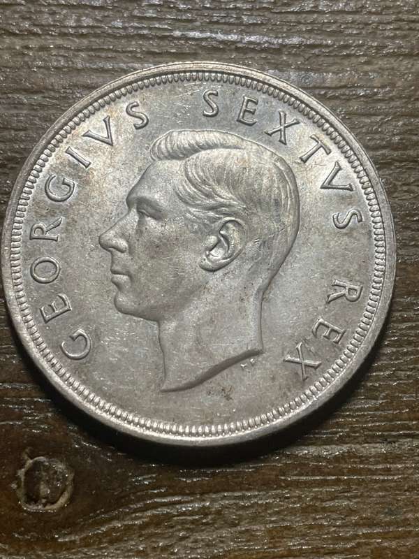 1950 Crown 5 Shilling - great condition  - collect this scarce coin