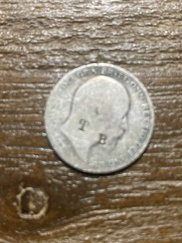 1902 british silver 6 pence - filler coin at best