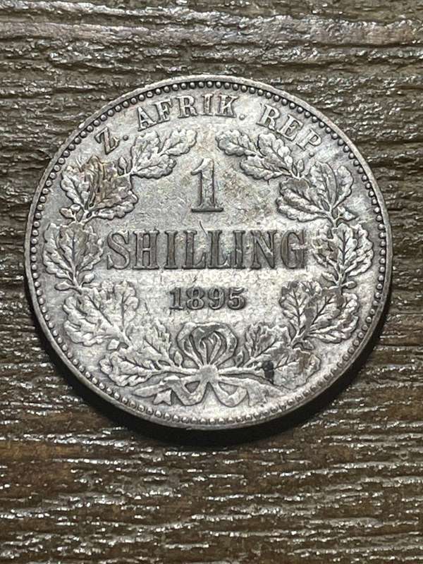 1895 * 1 shilling * collectible and desirable * vf condition