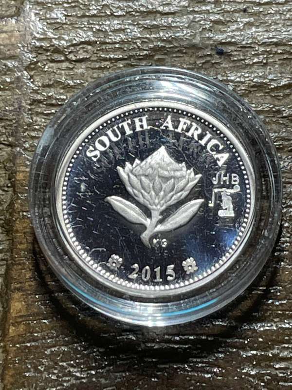 2015 Tickey trains JHB show limited mintage *** bargain for a limited mintage coin