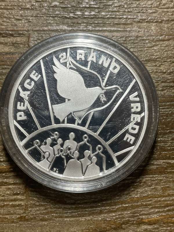 1993 Silver R2 PEACE incapsulated *** priced to sell