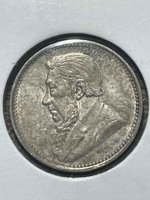 1896 * 3 pence * excellent condition at least almost uncirculated