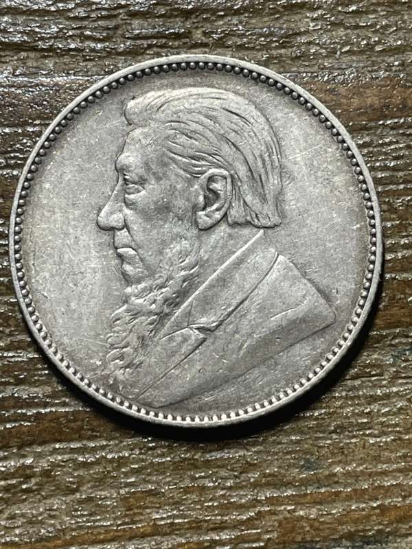 1897 Zar 1 shilling - excellent condition
