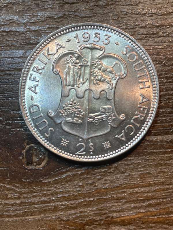 1953 * 2 Shilling * should grade au to unc