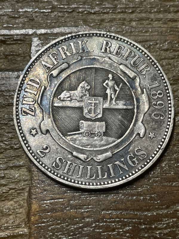 1896 * 2 shilling *.TRENCH ART  bargain price