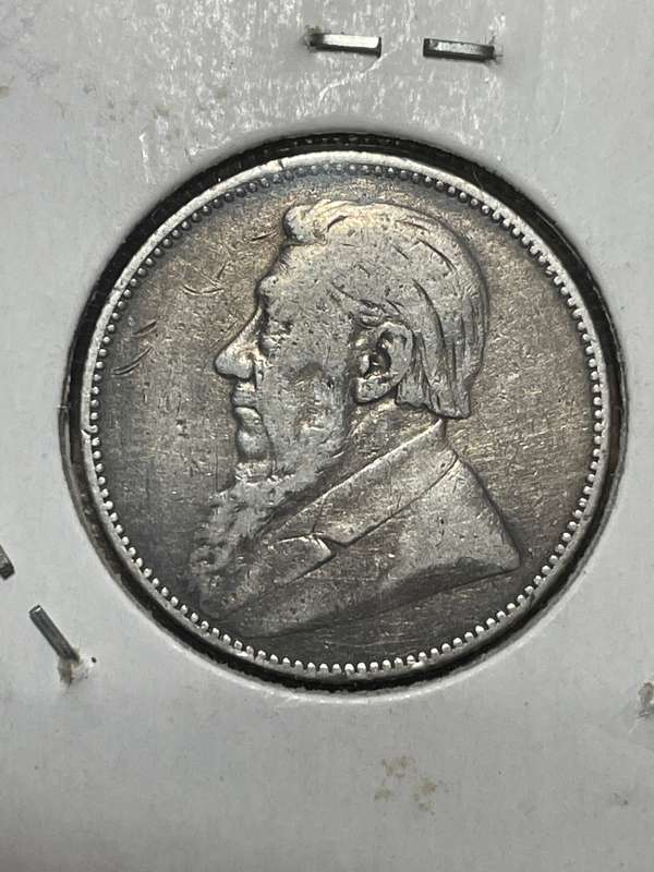 1892 # 1 shilling # collect your Zar s :  priced to sell
