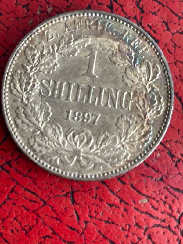1897 shilling  was graded au58 - magnificent and possible unc condition